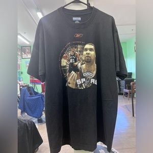 Y2K Tim Duncan Reebok Tee